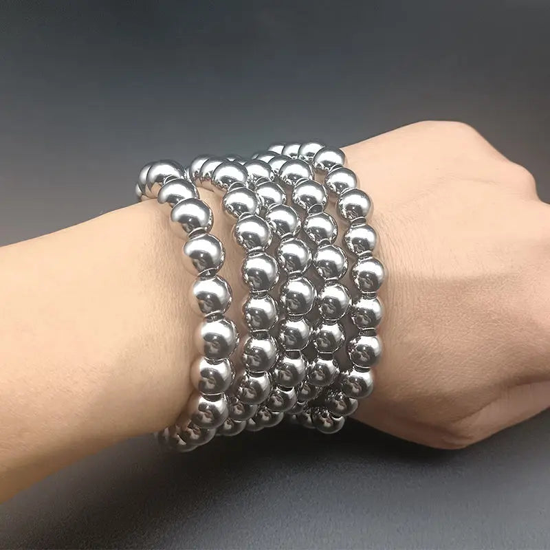 1M Chinese Style Steel Whip Bracelet Necklace Chain Prayer Beads Self Defense Waist Faith Buddha Men's EDC Gadgets Punk Jewelry
