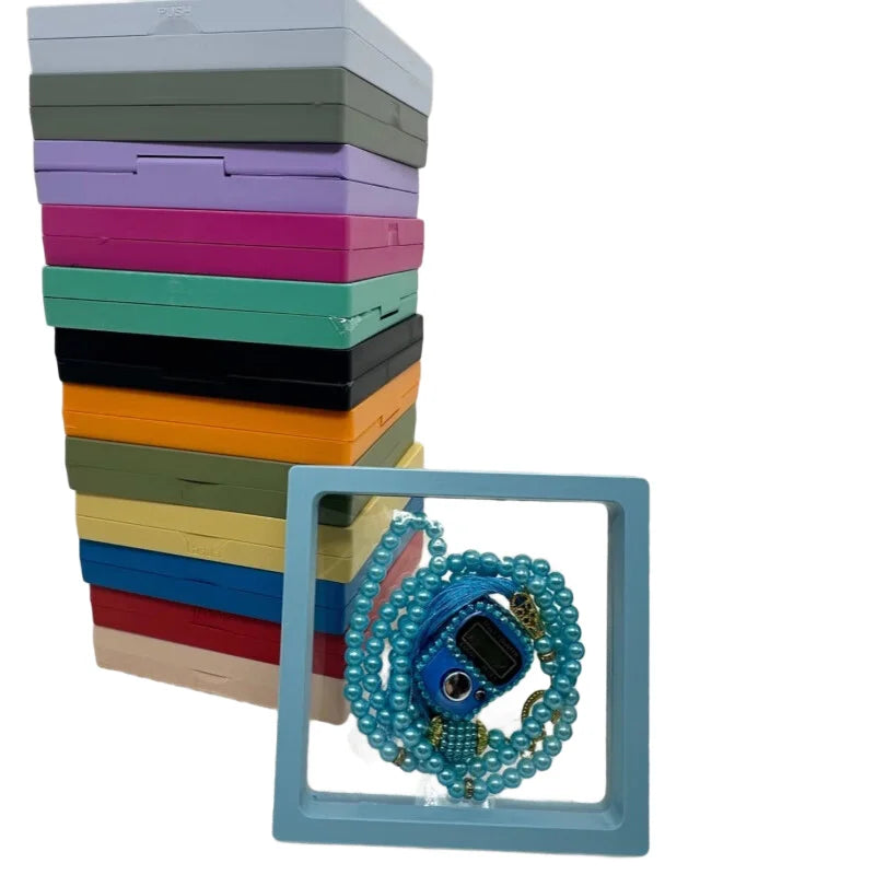 2025 New Muslim Prayer Set With Gift Box Pray For 99 Beaded Bracelets Resettable Finger Counter Ring Eid Al-Fitr Prayer Gifts