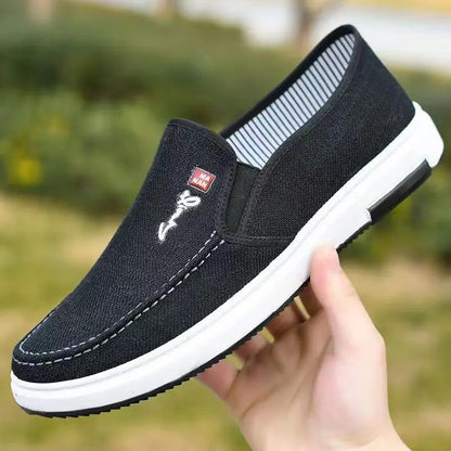 Men's Oxford Sneakers Canvas Lightweight Breathable Soft Sole Affordable Free Shipping Shoes
